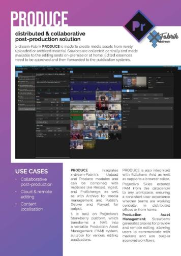 Produce Two Pager